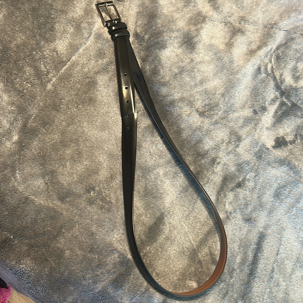 Allen Edmonds Hand Burnished Leather Black Belt